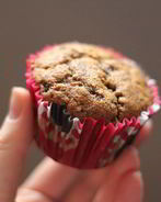 Тыквенные маффины с карамелью