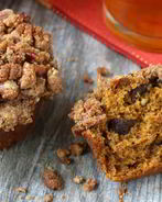 Тыквенные маффины с орехами