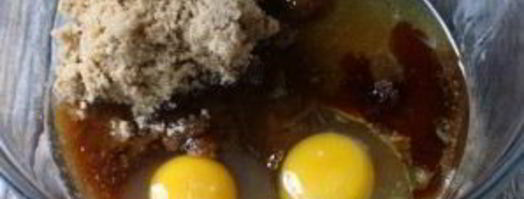 тыквенные маффины с орехами. Шаг 2