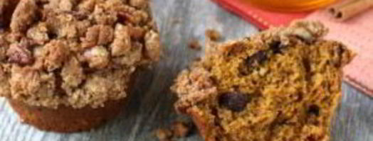 тыквенные маффины с орехами. Шаг 13