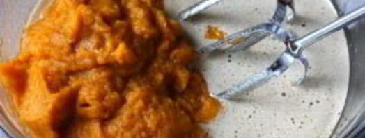 тыквенные маффины с орехами. Шаг 3