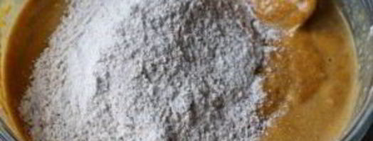 тыквенные маффины с орехами. Шаг 5