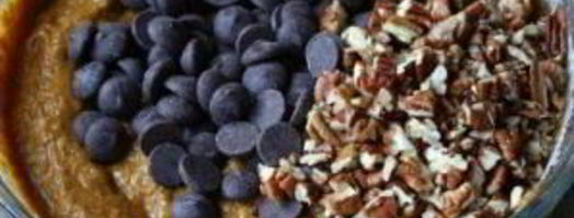 тыквенные маффины с орехами. Шаг 7