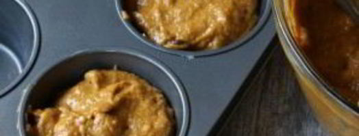 тыквенные маффины с орехами. Шаг 8