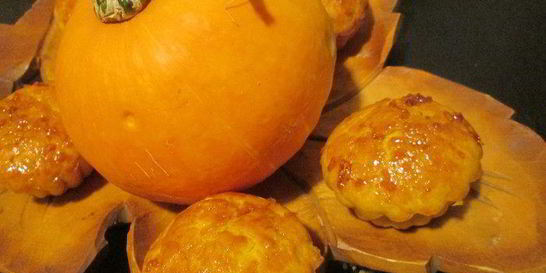 Тыквенные маффины в апельсиново-морковном сиропе