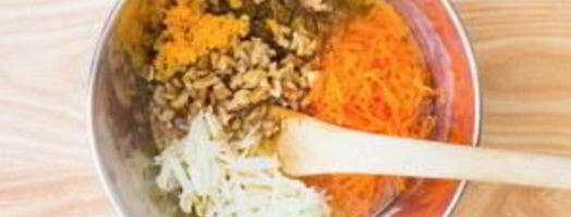 вкусные морковные маффины. Шаг 2