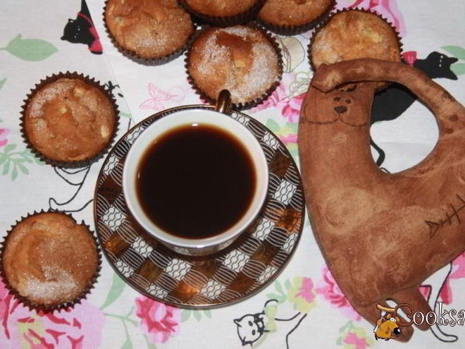 Рецепт яблочно-медовых маффины