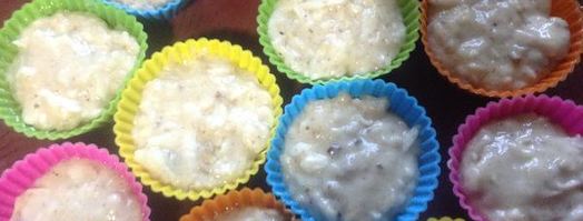 яблочные маффины с орехами. Шаг 6