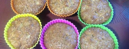 яблочные маффины с орехами. Шаг 7