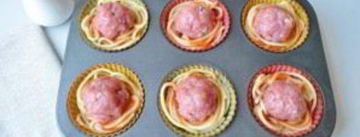 закусочные маффины гнезда. Шаг 4