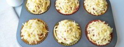 закусочные маффины гнезда. Шаг 5