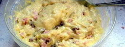 закусочные маффины с ветчиной. Шаг 6