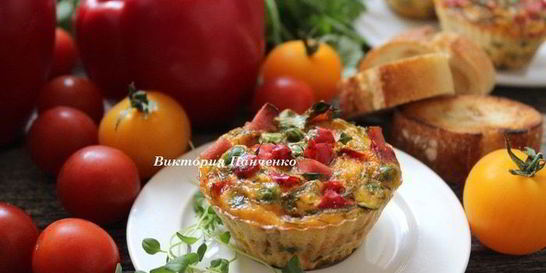 Закусочные яичные маффины