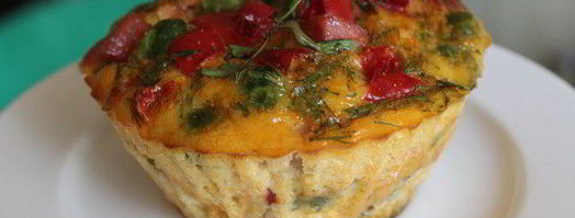 закусочные яичные маффины. Шаг 9