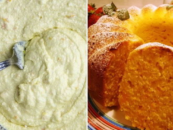 Рецепт манника на кефире с яблоками