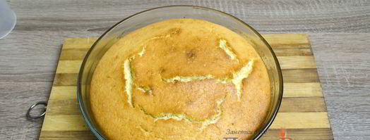 манник на кефире. Шаг 13