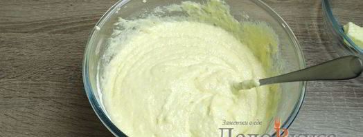 манник на кефире. Шаг 10