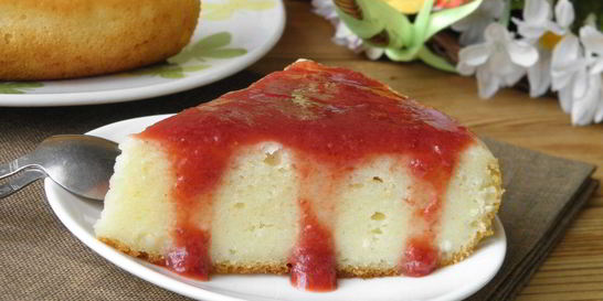 Манник на сметане