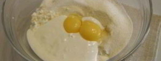 манник на сметане. Шаг 2