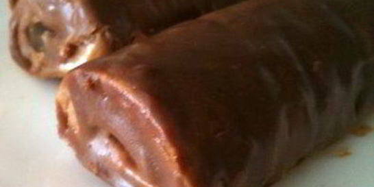 Медово-шоколадный рулет