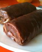 Медово-шоколадный рулет