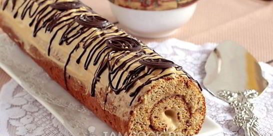 Медовый рулет