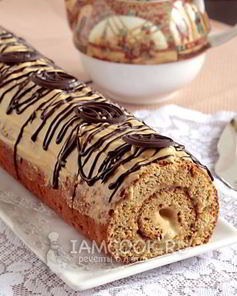 Медовый рулет