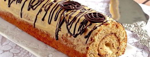 медовый рулет. Шаг 19