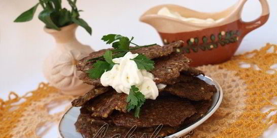 Баклажановые оладьи