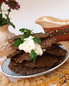 Баклажановые оладьи