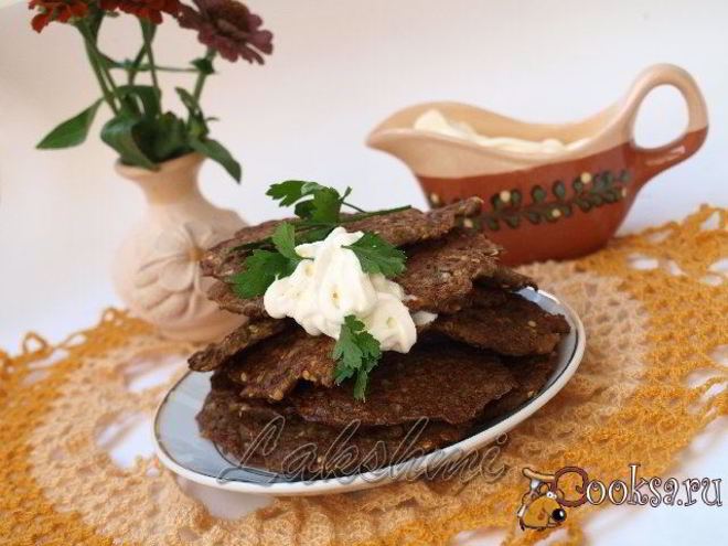 Рецепт баклажановых оладий