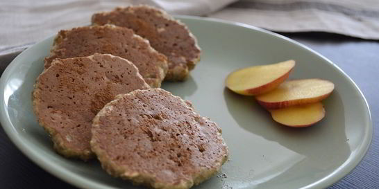 Бананово-овсяные оладьи