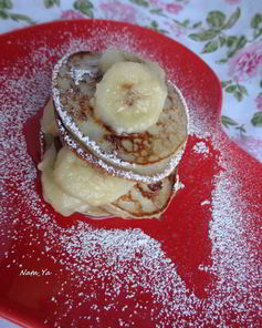 Банановые оладьи по-балинезийски