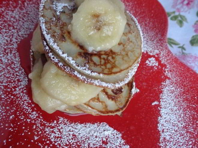 Рецепт банановых оладий по-балинезийски