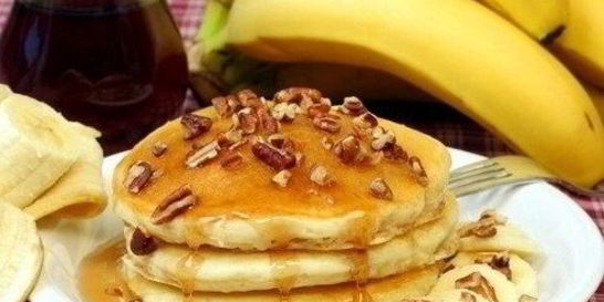 Банановые оладьи