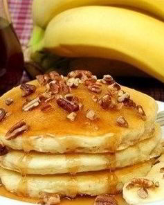 Банановые оладьи