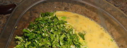 брюссельские оладьи с сыром и кедровыми орешками. Шаг 5