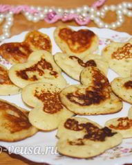 Куриные оладьи