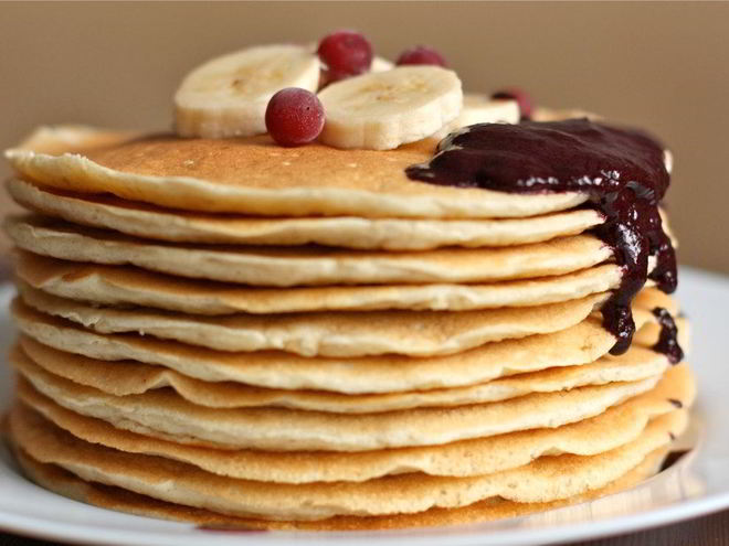 Рецепт диетических манно-овсяные оладьи