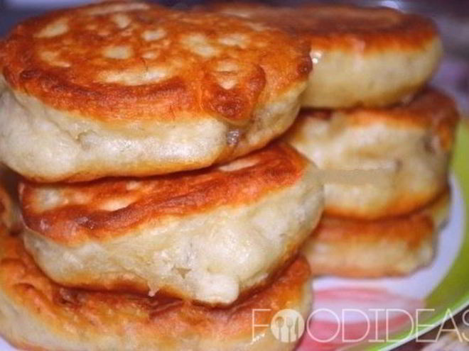 Рецепт дрожжевых оладий на кефире