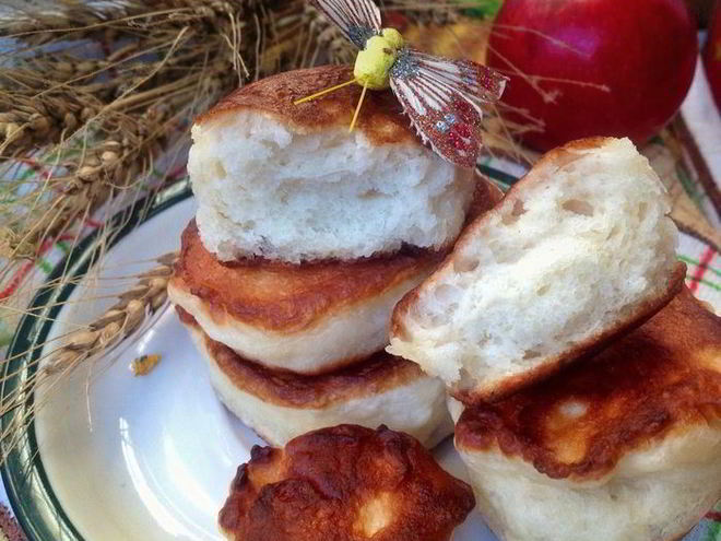 Рецепт дрожжевых оладий