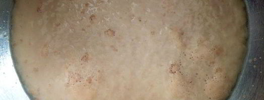 дрожжевые оладьи. Шаг 2