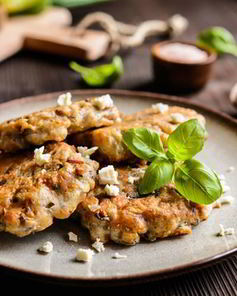 Грибные оладьи