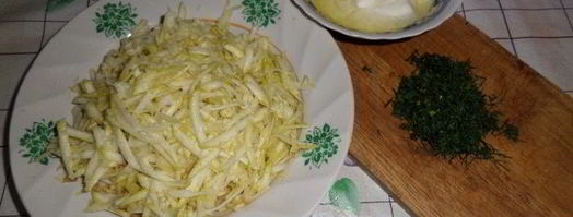 кабачково-рисовые оладьи. Шаг 2