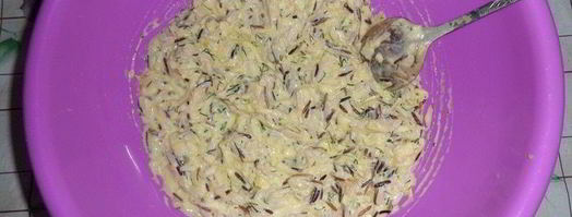 кабачково-рисовые оладьи. Шаг 5