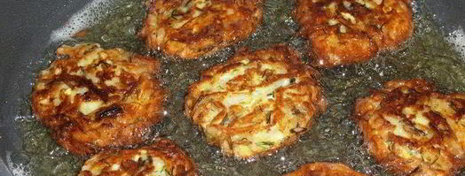 кабачково-рисовые оладьи. Шаг 7