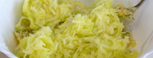 кабачково-сырные оладьи. Шаг 5