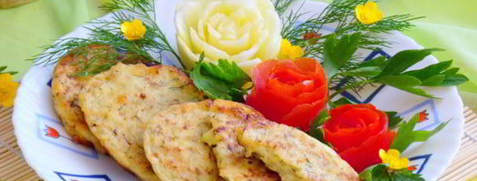 кабачково-сырные оладьи. Шаг 9