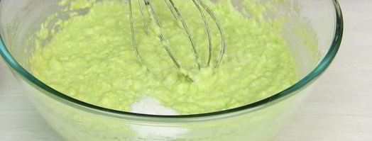 кабачковые оладьи с фаршем внутри. Шаг 5