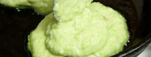 кабачковые оладьи с фаршем внутри. Шаг 8